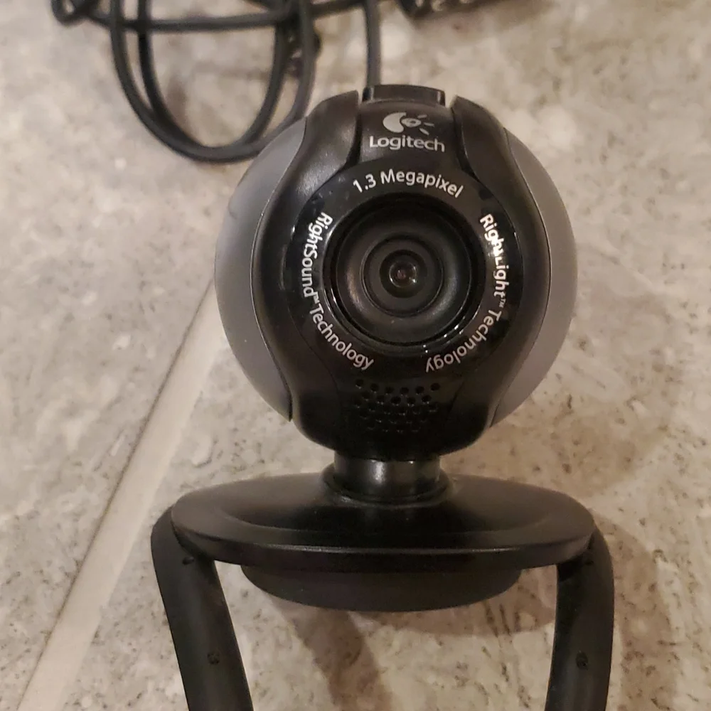 Plug & play Logitech Webcam